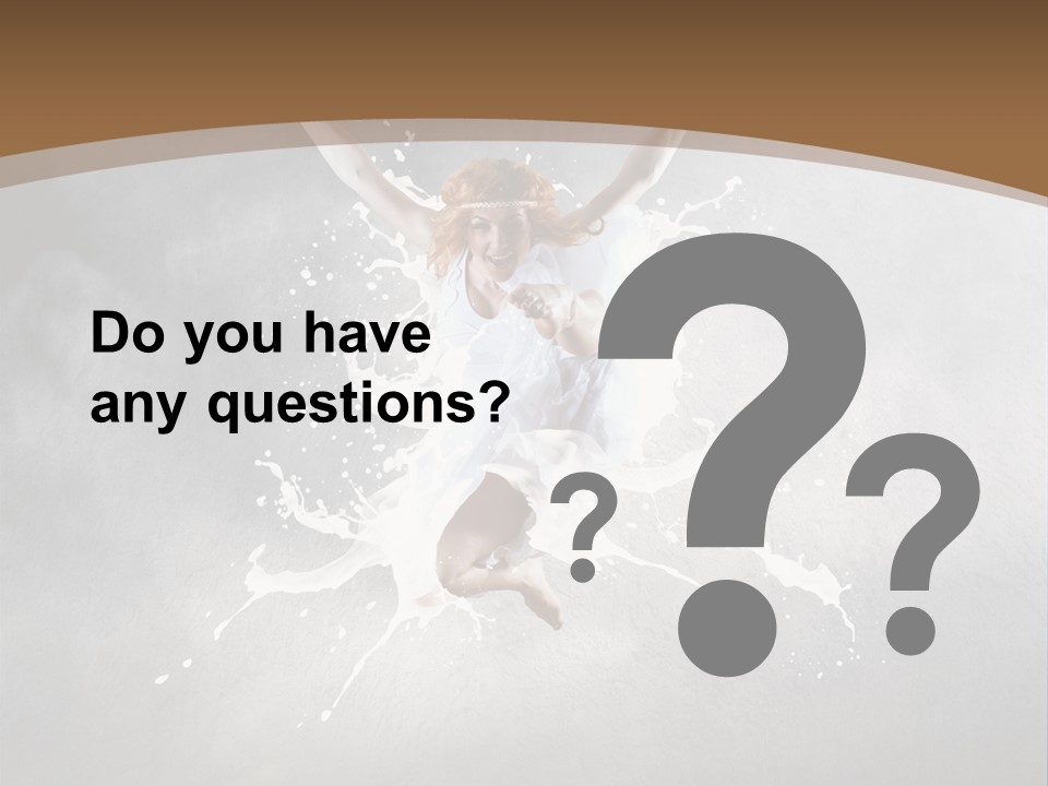 Tiptoe Mid Air Elegance PowerPoint Template