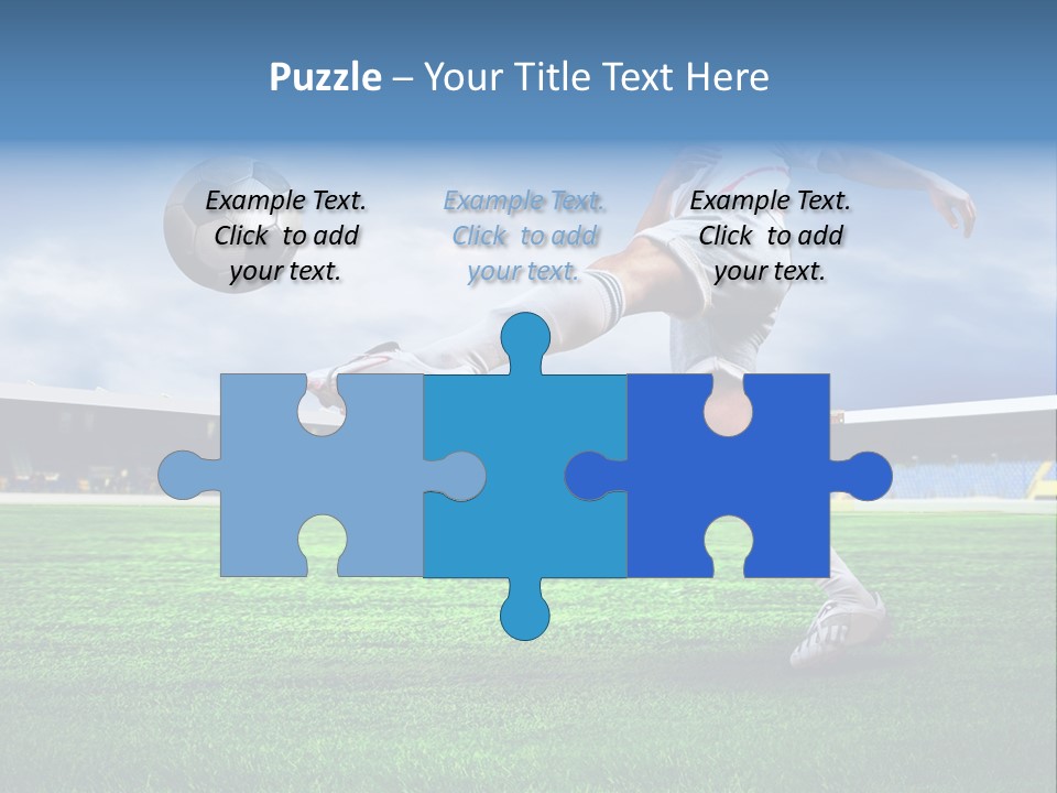 Team Seat Shoot PowerPoint Template