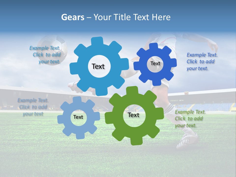 Team Seat Shoot PowerPoint Template
