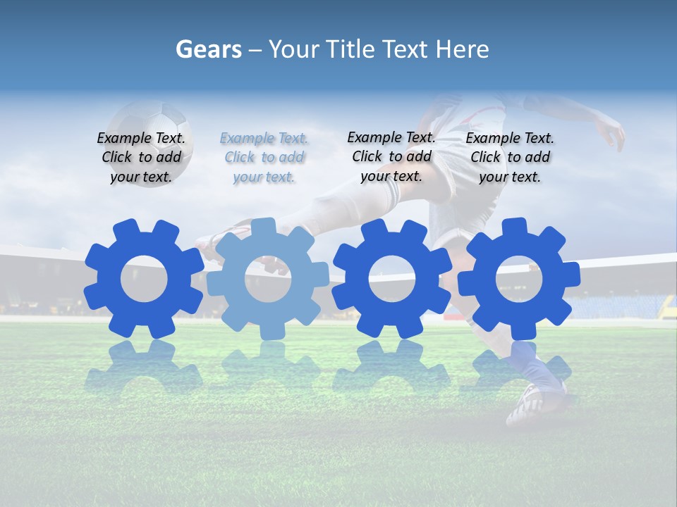 Team Seat Shoot PowerPoint Template