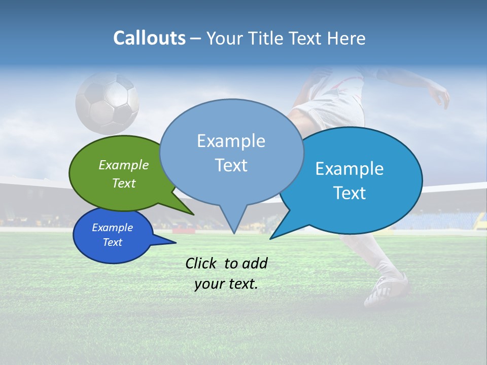 Team Seat Shoot PowerPoint Template