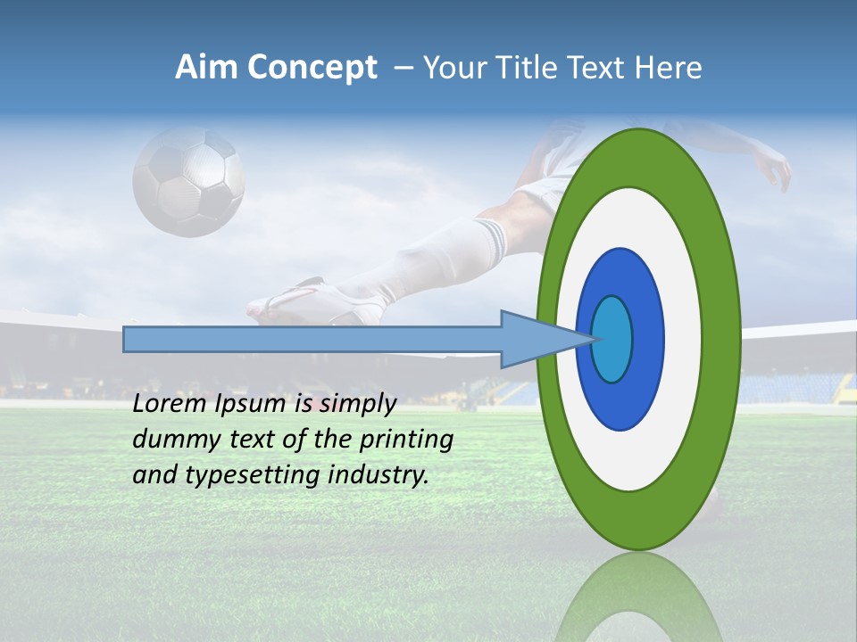 Team Seat Shoot PowerPoint Template