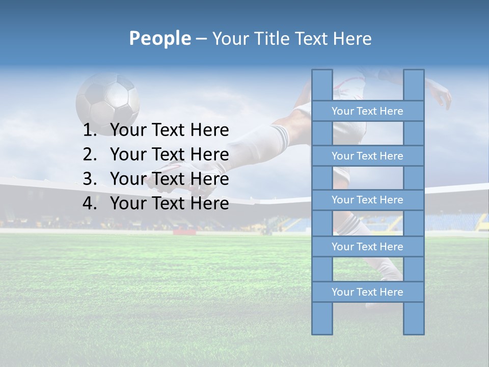 Team Seat Shoot PowerPoint Template