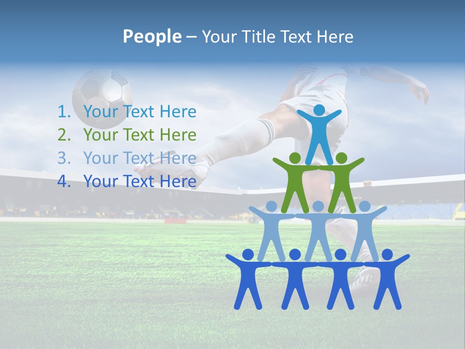 Team Seat Shoot PowerPoint Template