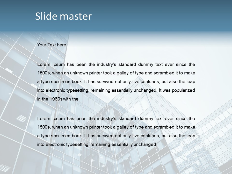 Black Silhouette Future PowerPoint Template