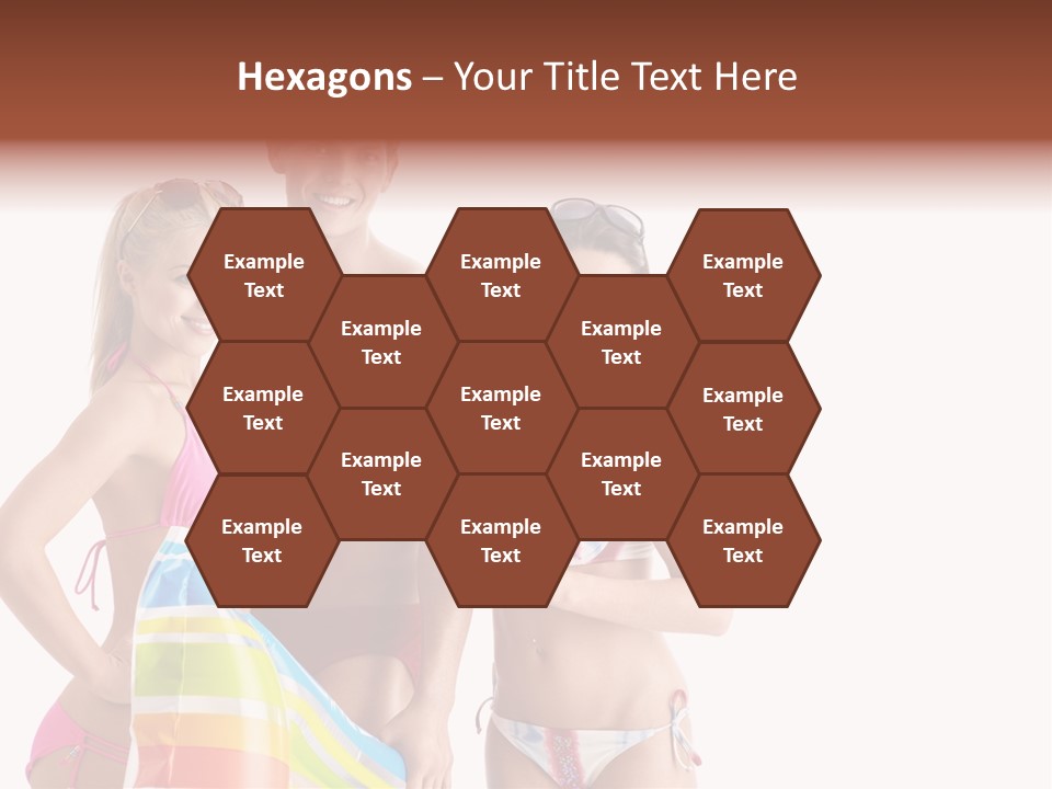 Happiness Female Girl PowerPoint Template