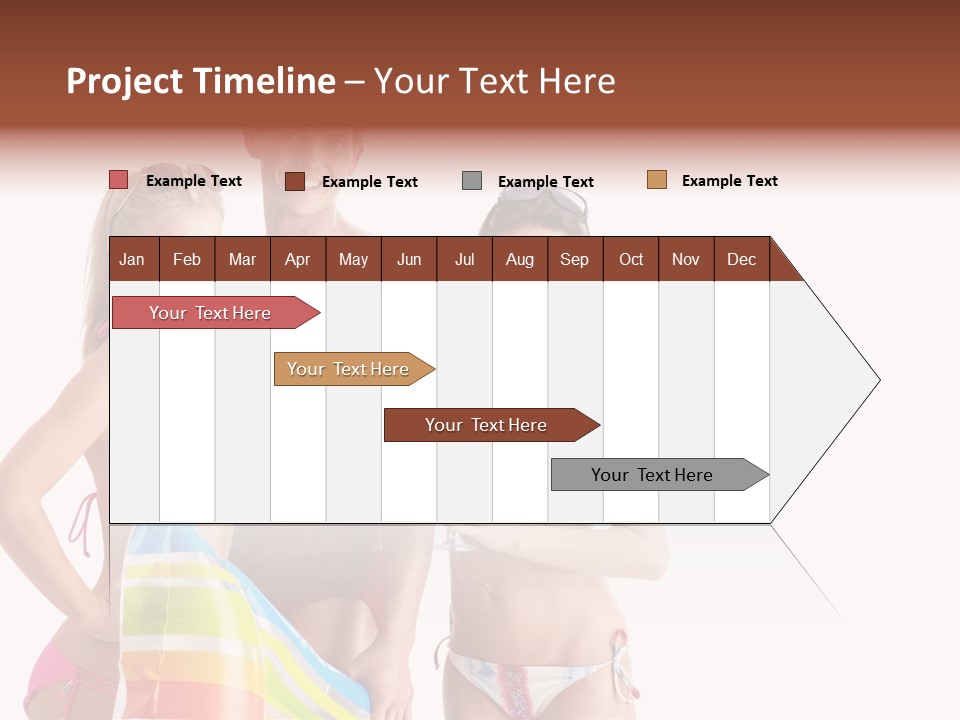 Happiness Female Girl PowerPoint Template