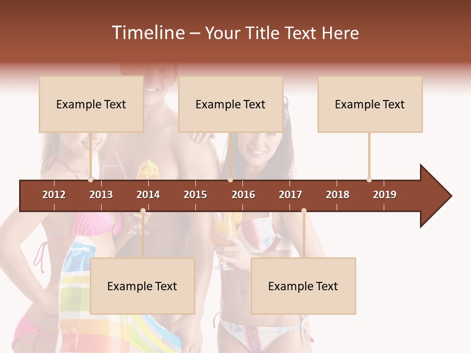 Happiness Female Girl PowerPoint Template