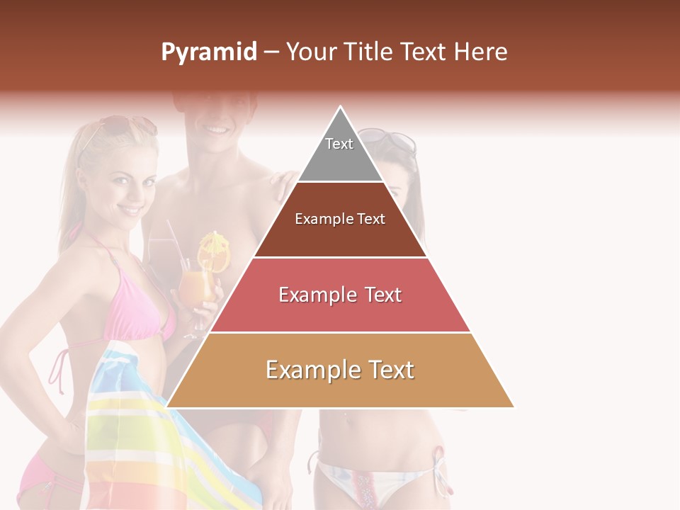 Happiness Female Girl PowerPoint Template