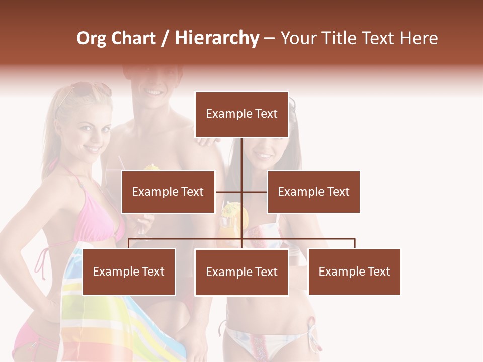 Happiness Female Girl PowerPoint Template