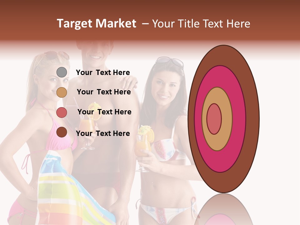 Happiness Female Girl PowerPoint Template