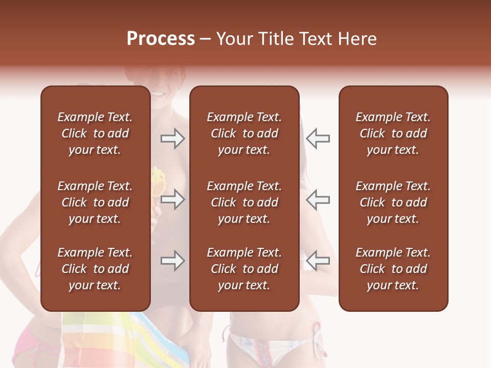 Happiness Female Girl PowerPoint Template