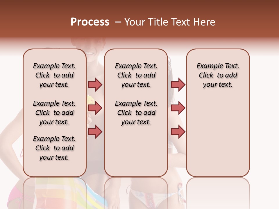 Happiness Female Girl PowerPoint Template