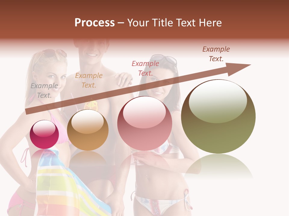 Happiness Female Girl PowerPoint Template