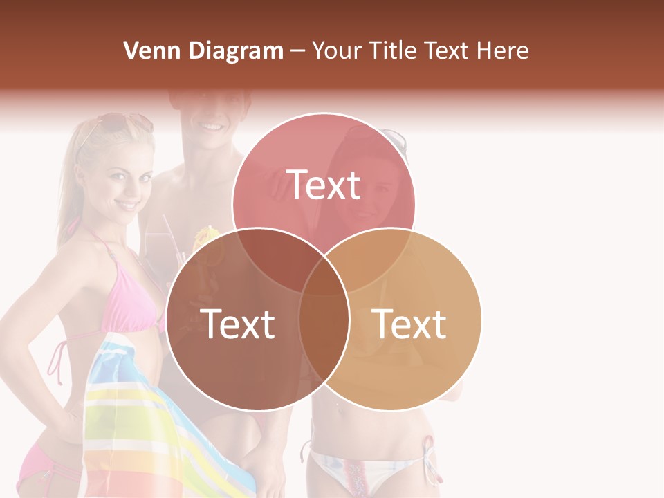 Happiness Female Girl PowerPoint Template