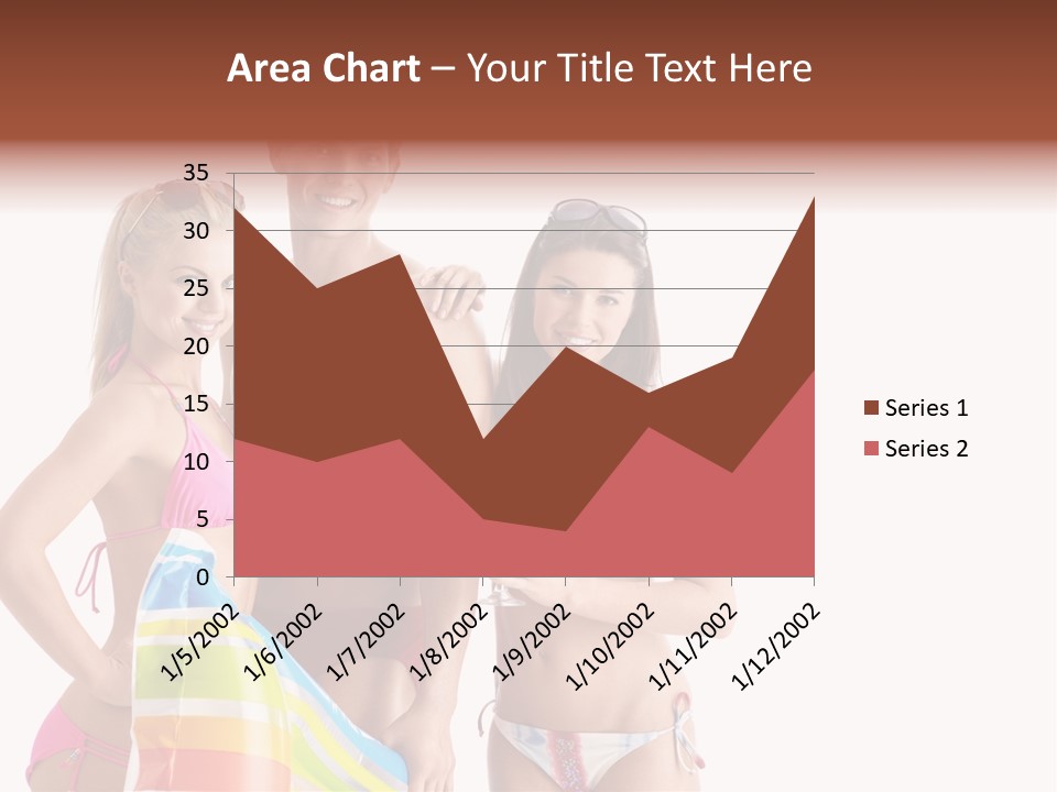 Happiness Female Girl PowerPoint Template