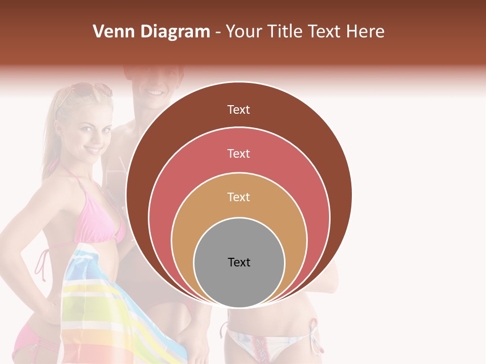 Happiness Female Girl PowerPoint Template