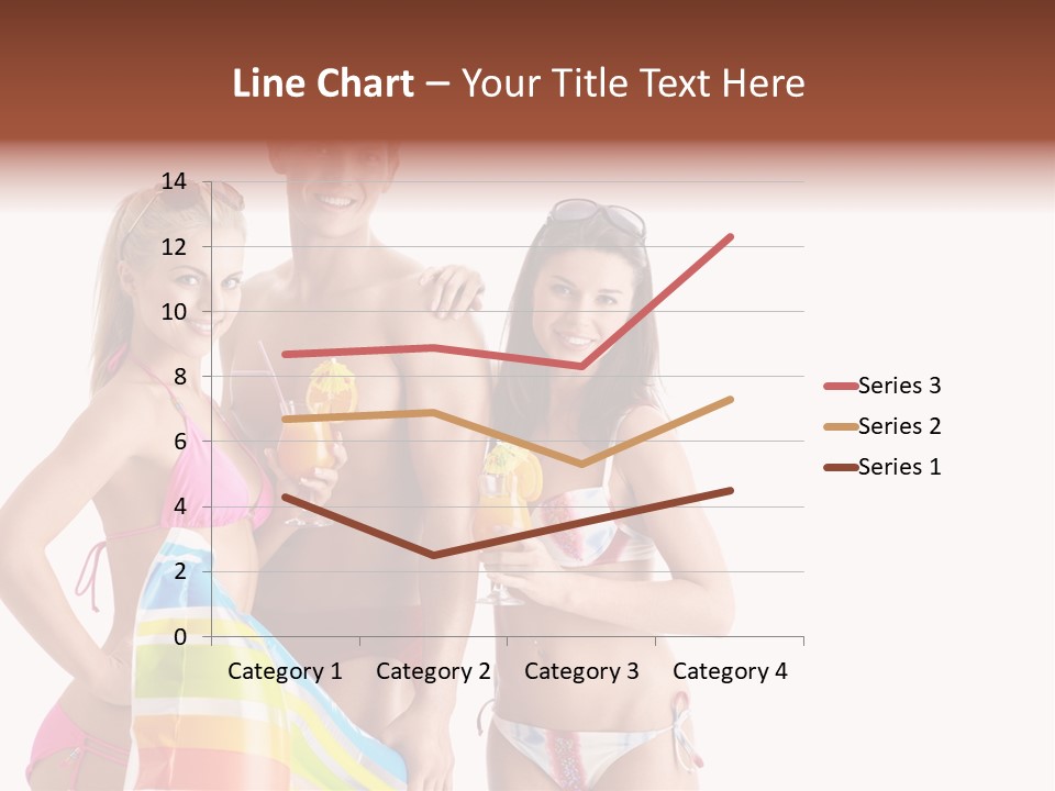 Happiness Female Girl PowerPoint Template