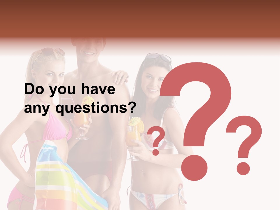 Happiness Female Girl PowerPoint Template