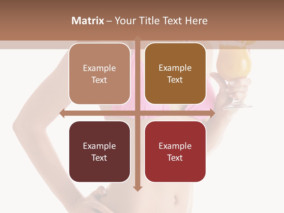 Colour Umbrella Fresh PowerPoint Template