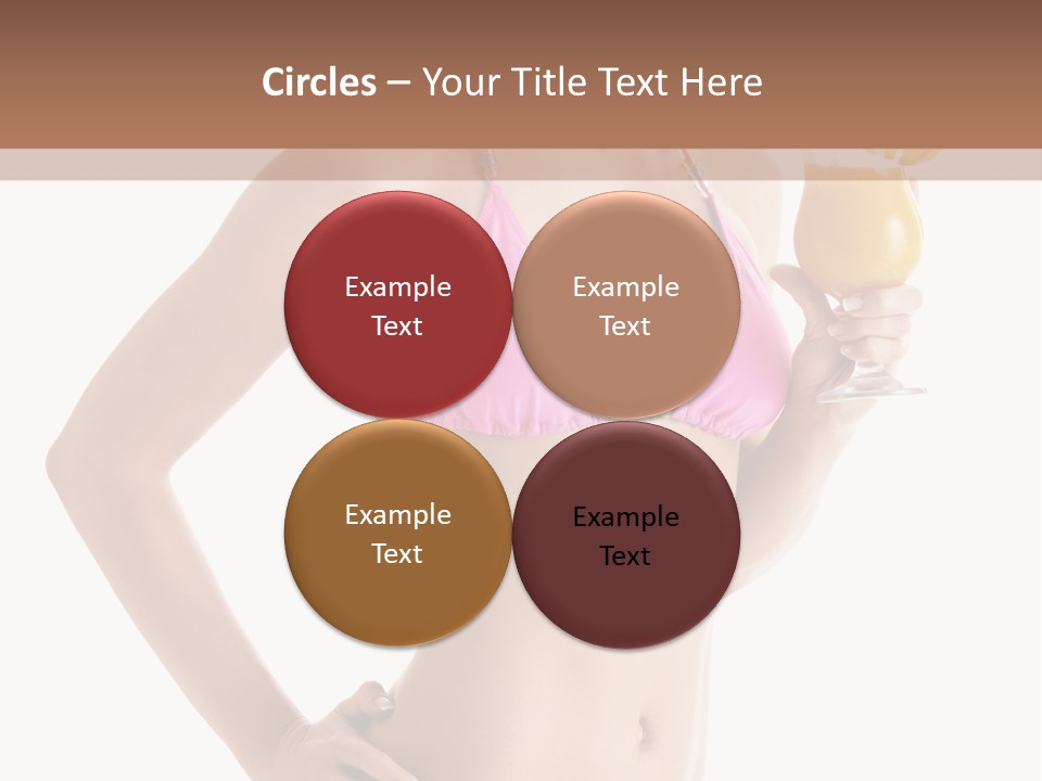 Colour Umbrella Fresh PowerPoint Template