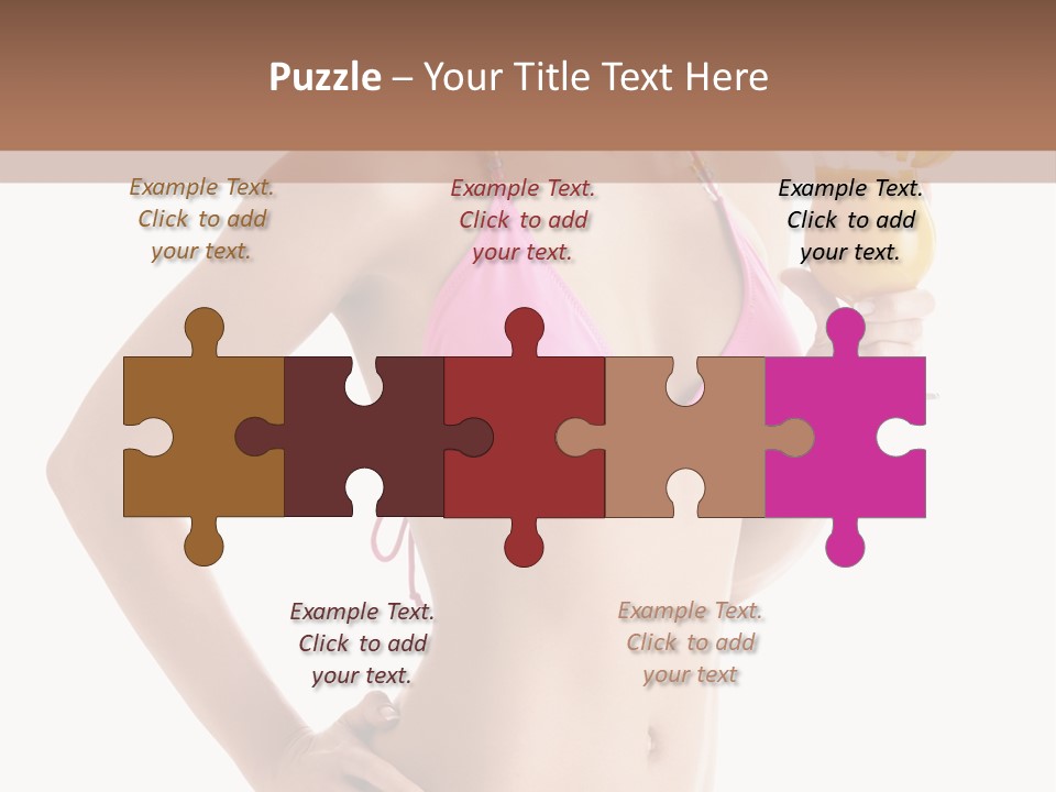 Colour Umbrella Fresh PowerPoint Template