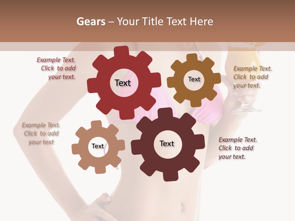 Colour Umbrella Fresh PowerPoint Template