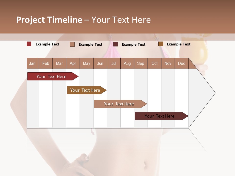 Colour Umbrella Fresh PowerPoint Template