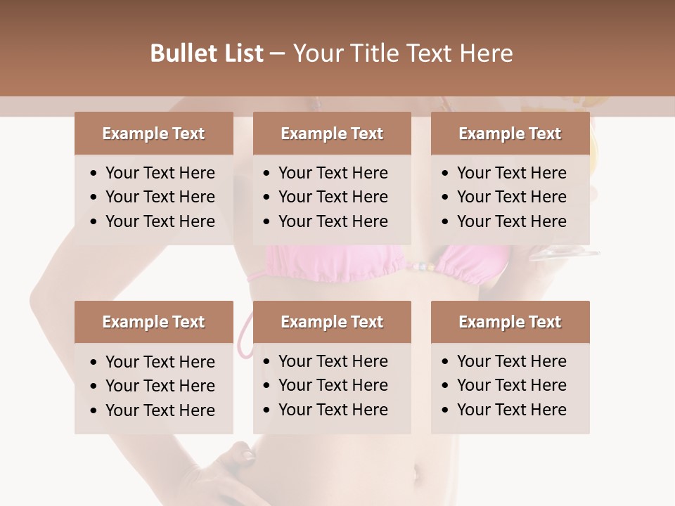 Colour Umbrella Fresh PowerPoint Template