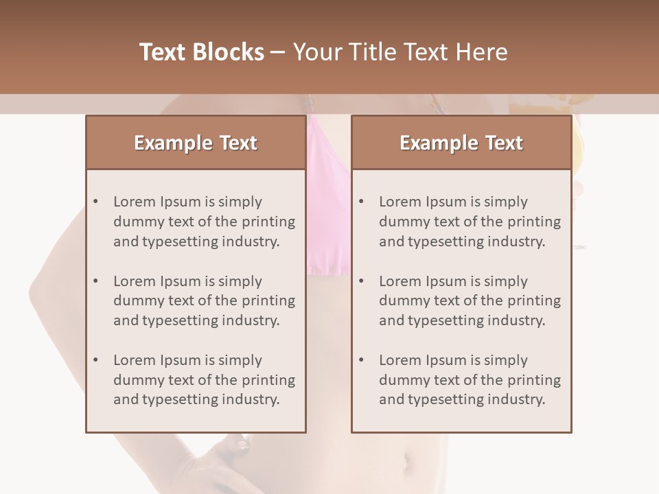 Colour Umbrella Fresh PowerPoint Template