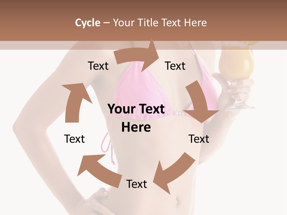 Colour Umbrella Fresh PowerPoint Template