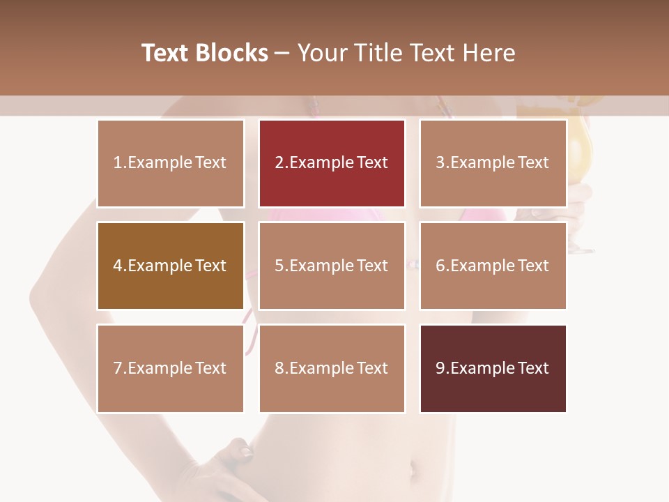 Colour Umbrella Fresh PowerPoint Template