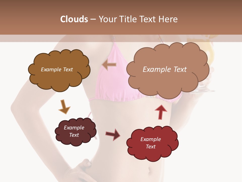 Colour Umbrella Fresh PowerPoint Template