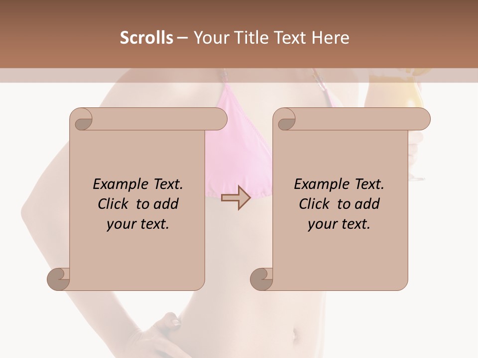 Colour Umbrella Fresh PowerPoint Template
