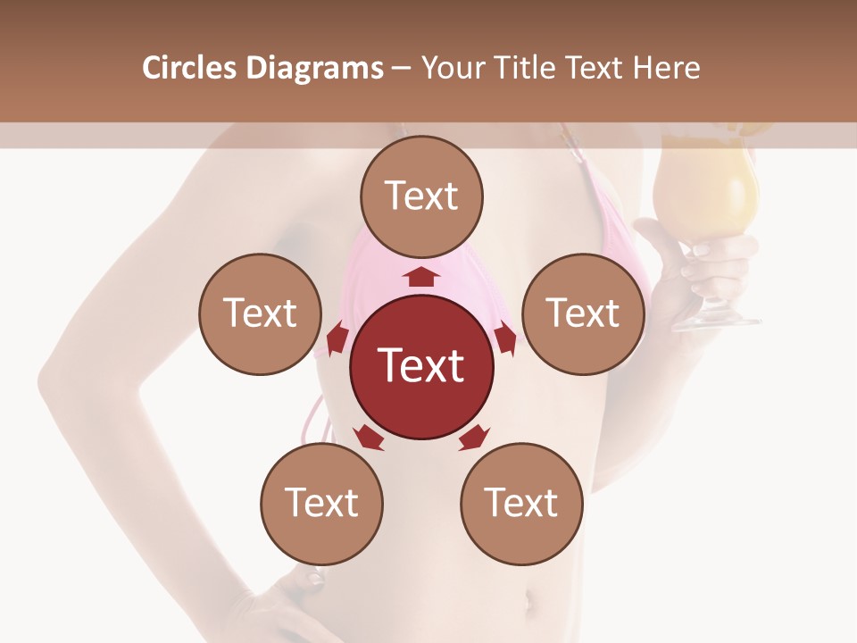 Colour Umbrella Fresh PowerPoint Template