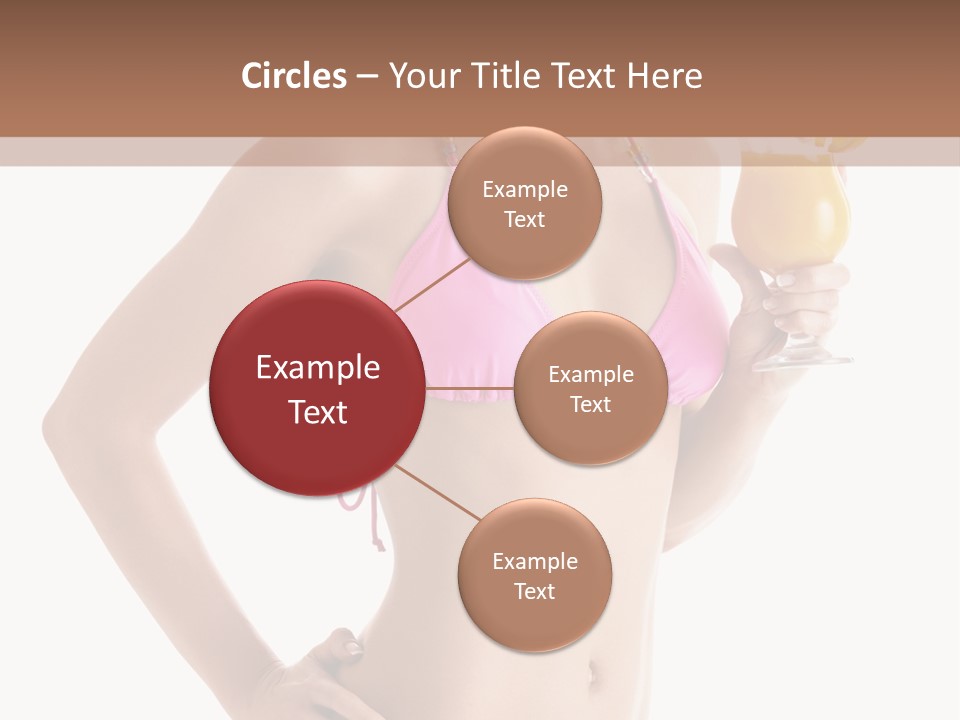 Colour Umbrella Fresh PowerPoint Template