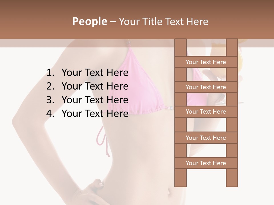 Colour Umbrella Fresh PowerPoint Template