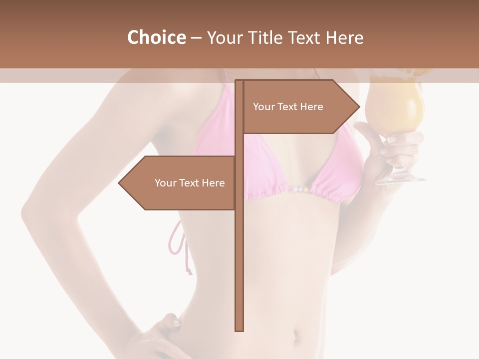 Colour Umbrella Fresh PowerPoint Template