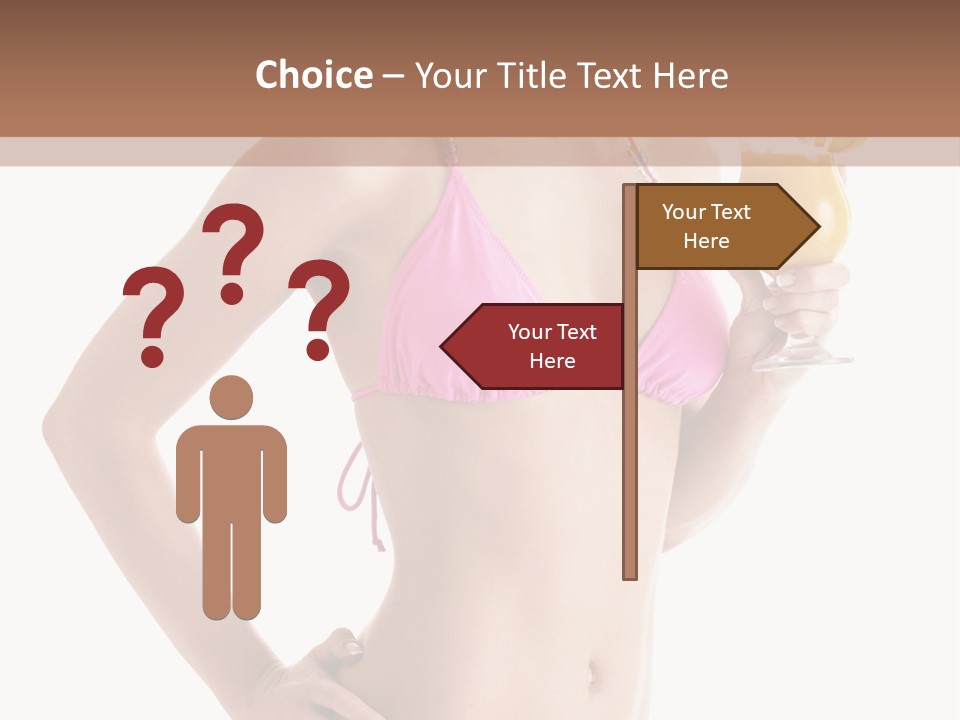 Colour Umbrella Fresh PowerPoint Template