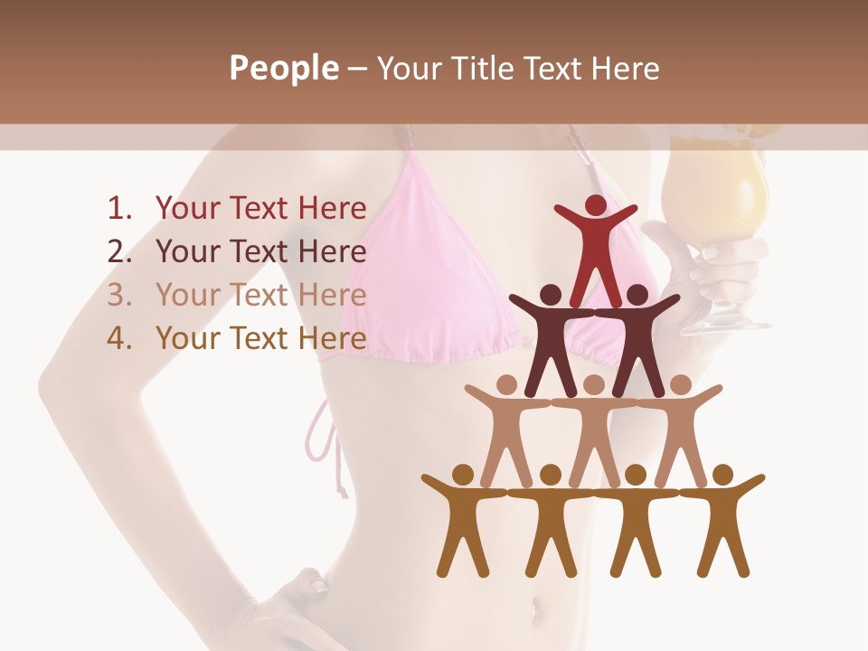 Colour Umbrella Fresh PowerPoint Template