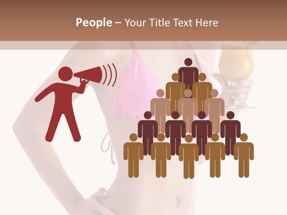 Colour Umbrella Fresh PowerPoint Template