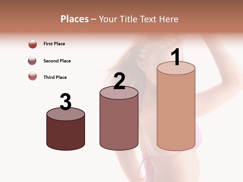 Girl Sunny Cute PowerPoint Template