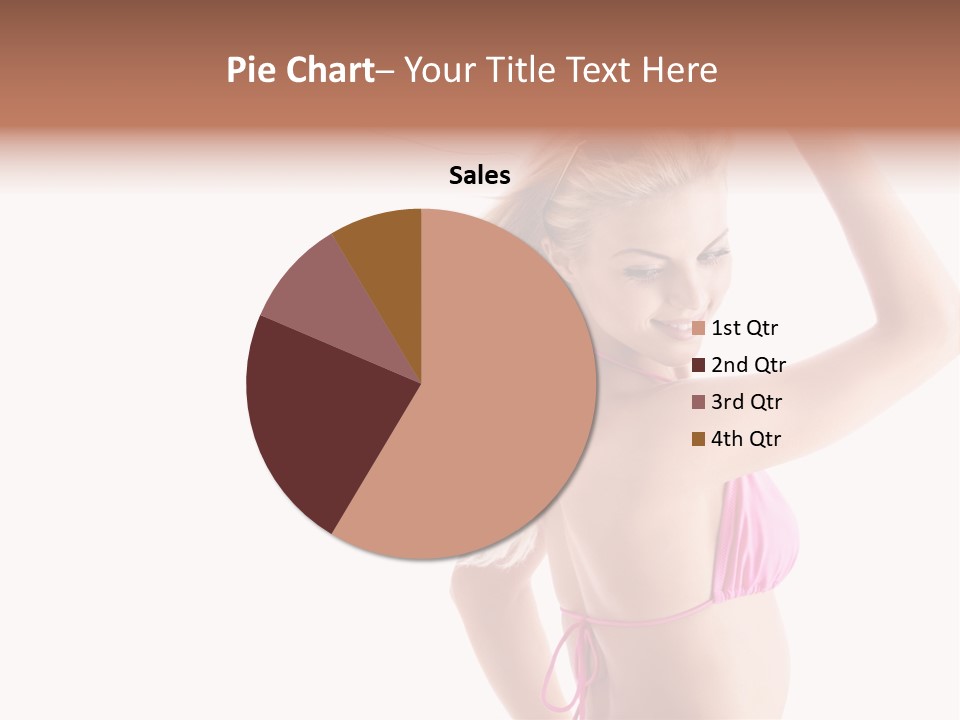 Girl Sunny Cute PowerPoint Template