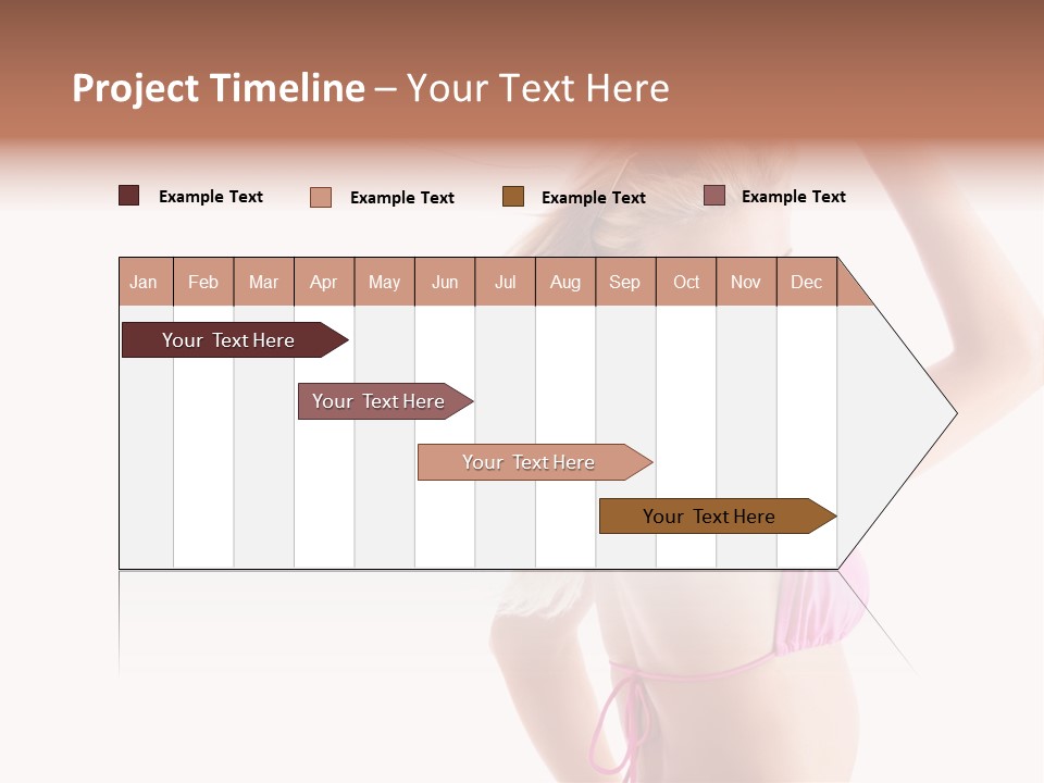 Girl Sunny Cute PowerPoint Template