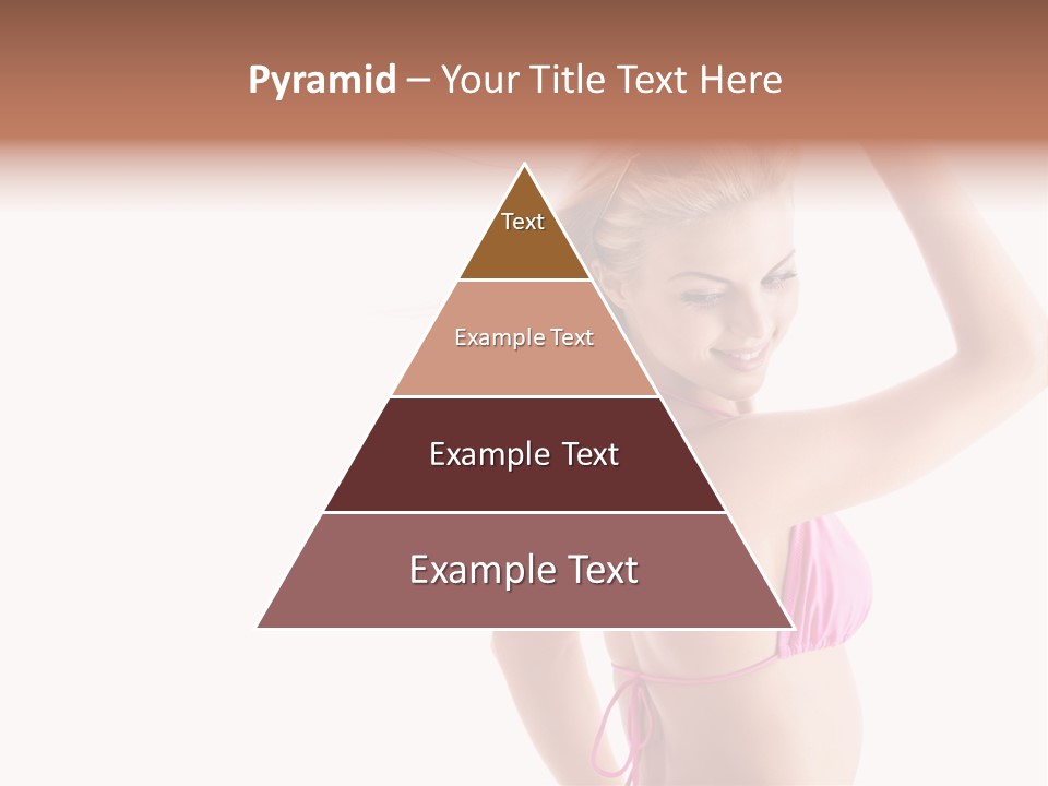 Girl Sunny Cute PowerPoint Template