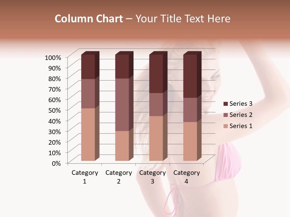 Girl Sunny Cute PowerPoint Template