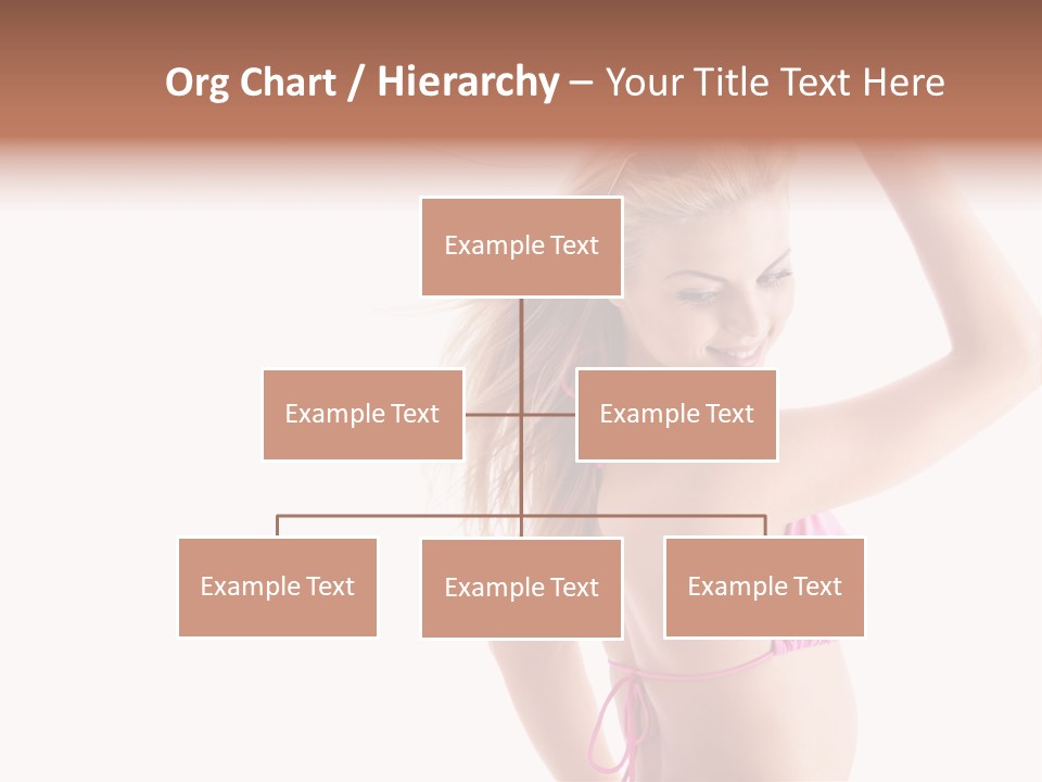 Girl Sunny Cute PowerPoint Template