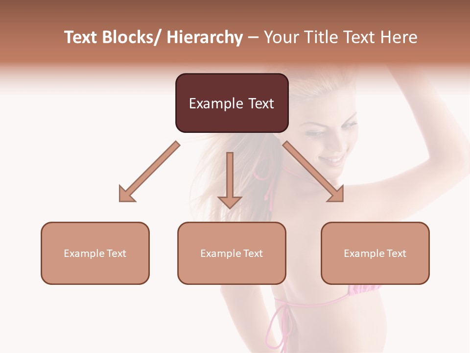 Girl Sunny Cute PowerPoint Template