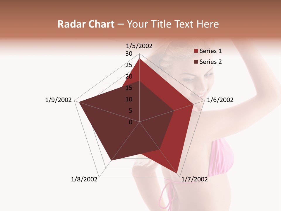 Girl Sunny Cute PowerPoint Template