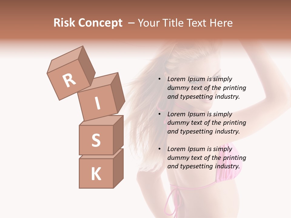 Girl Sunny Cute PowerPoint Template